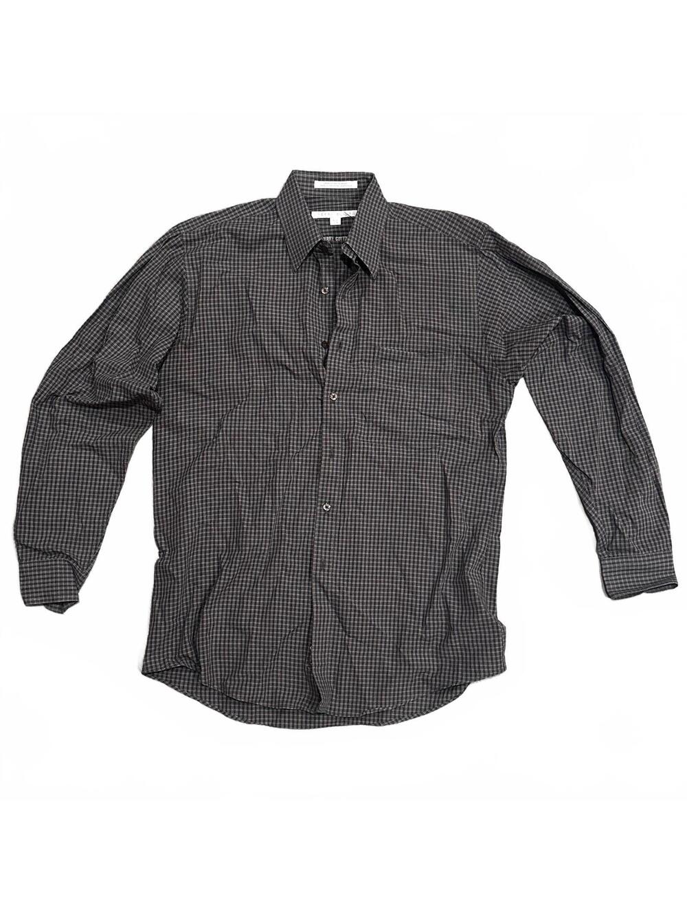 Perry Ellis 15 1/2 34-35 Button Up Dress Shirt